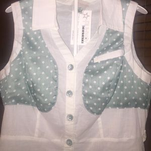 NWT Runway Couture Top