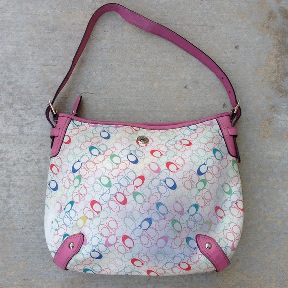 Coach pink purse