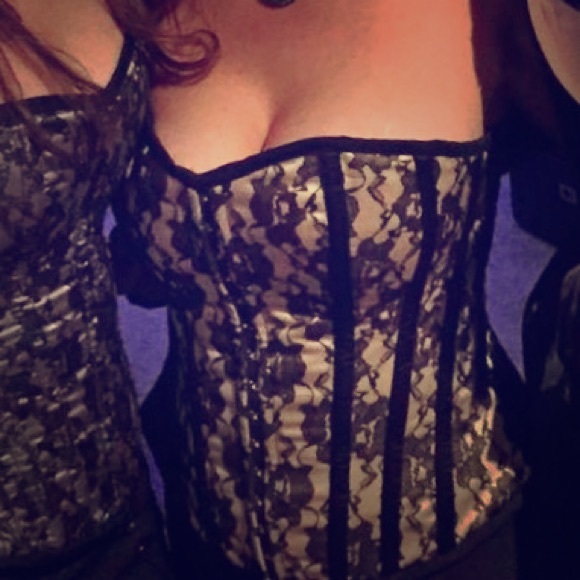 Black Laced Corset