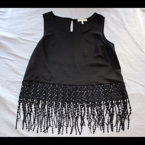 Fringey crop top!