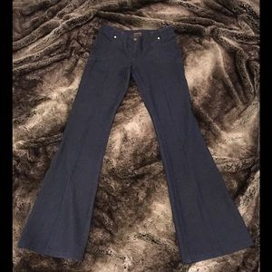 Roberto Cavalli Dark Blue/Black Dress Jean w/Flare