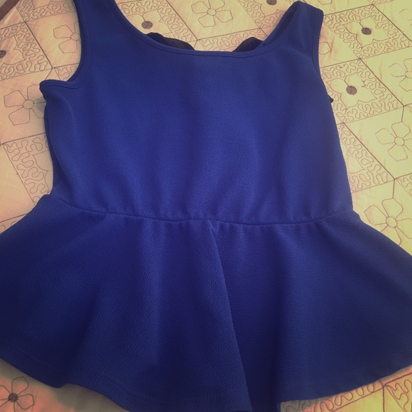 Peplum top