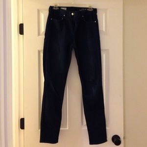 1969 Dark Blue high-waist jeans.
