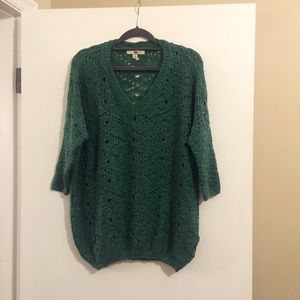 Green Lightweight Sweater