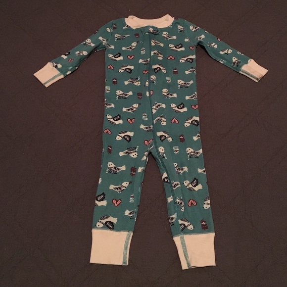 Hanna Andersson 70cm winter birds sleeper