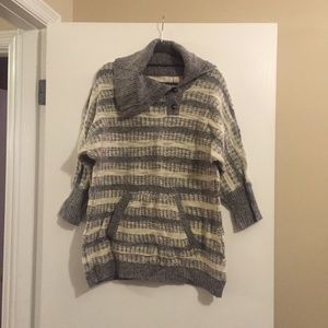 Grey & Offwhite Sweater