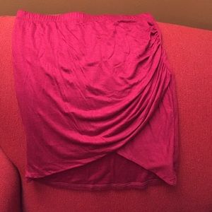 (4/$20) Burgundy skirt