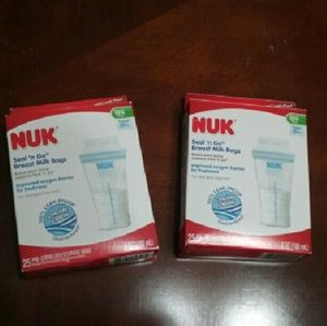 Breastmilk storage bags