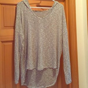 Light striped sweater!