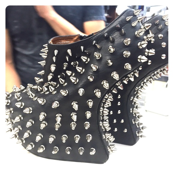 Jeffery Cambell spiked booties.