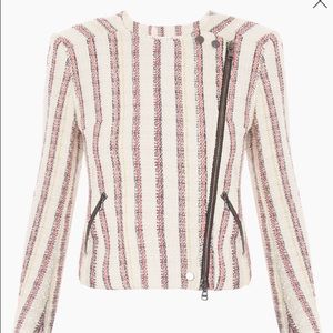 Veronica Beard Mara Moto Jacket New Tags size 2