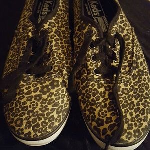 NWOT Leopard print Keds