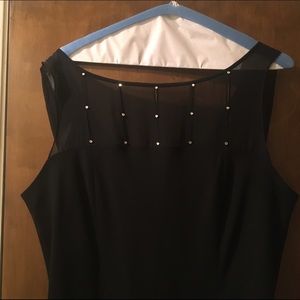 Elegant little black dress by Evan Picone