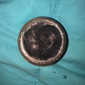 homemade shimmery gray cream eyeshadow