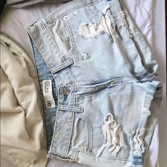 low rise hollister shorts
