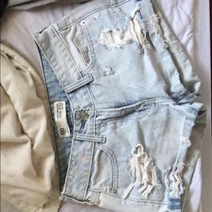 low rise hollister shorts