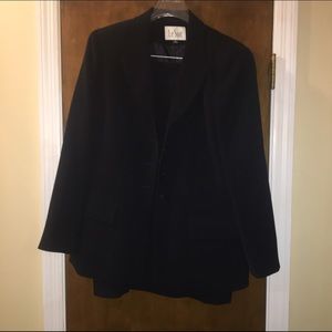 Classic Navy skirt suit