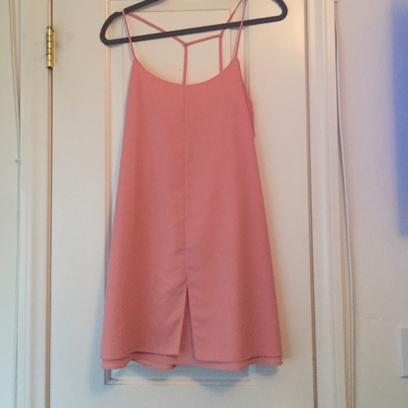 Blush Pink Shift Dress