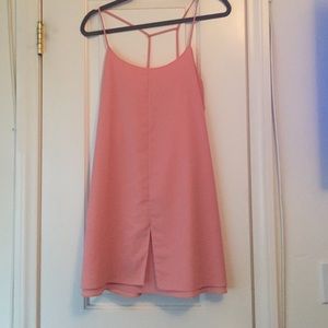 Blush Pink Shift Dress