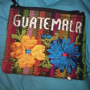 guatemala change purse