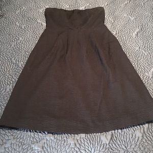 J. Crew strapless navy dress. Size 4