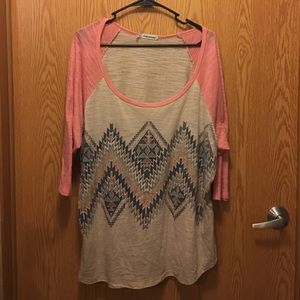 Maurices 3/4 sleeve top
