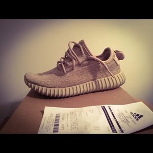 Adidas yeezy 350 boost oxford tan aq2661 size 5.5