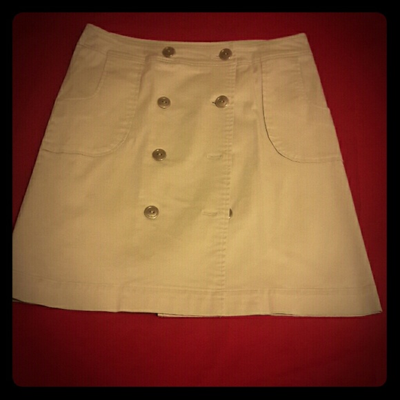 Double button down Willi Smith skirt
