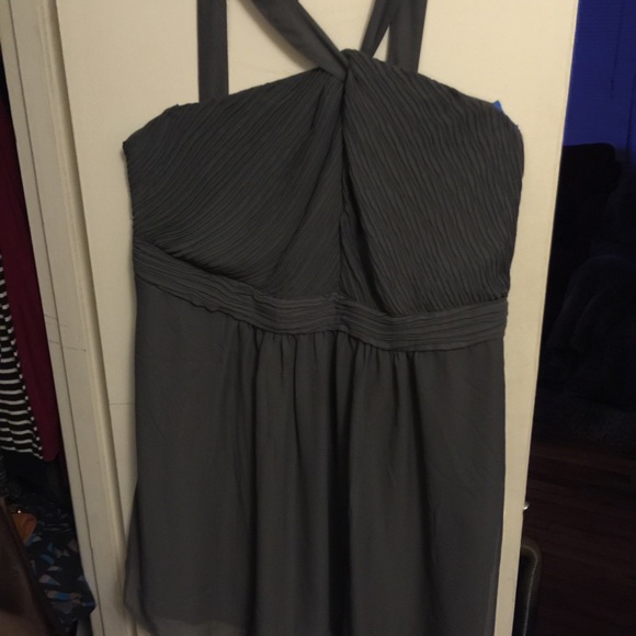 Beautiful grey dress!