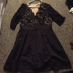Eliza j lace dress size 16.