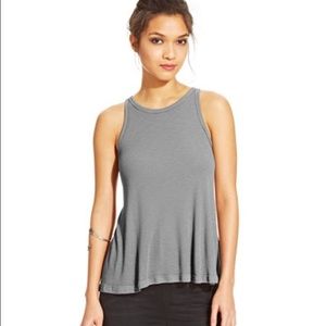 Long Ribbed Beach Tank Top-- Free People