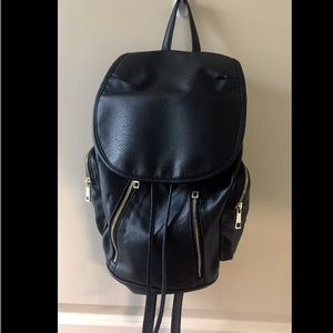 Leather Backpack from Forever21