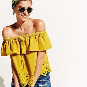 Off the shoulder top