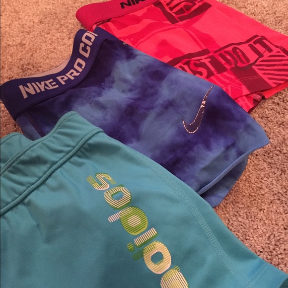 Nike and Adidas compression shorts - Picture 2 of 2