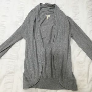 Gray Cardigan-- Frenchi