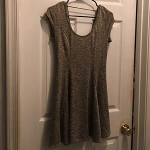 Grey mini dress