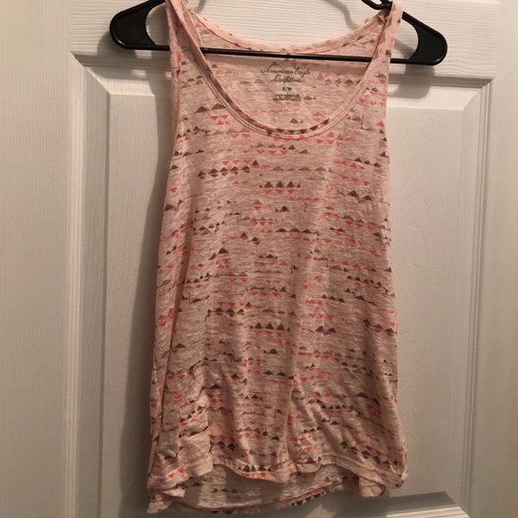 Tan tribal tank