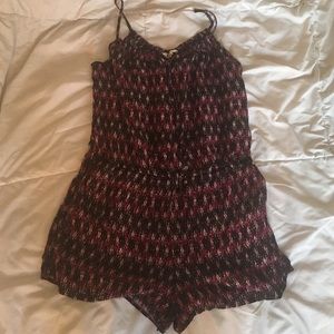 Forever 21 Aztec print romper