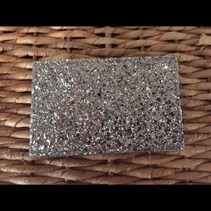 J. Crew Crushed Glitter Magic Wallet