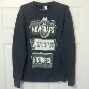 Navy Blue sweater by H&M's Divided brand.