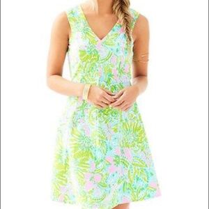 Lilly Pulitzer Dahlia Fit & Flare Dress, NWT, XS