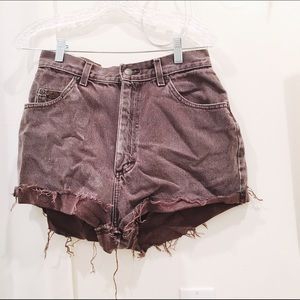 LEE high waisted shorts