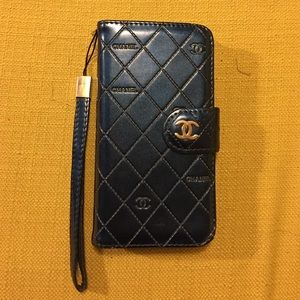 Samsung Galaxy S7 blue wallet case