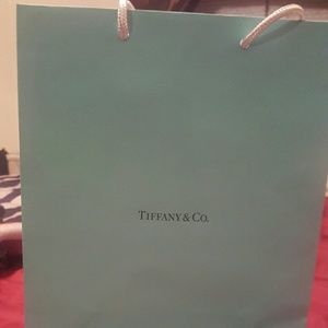 Authentic medium size Tiffany's shopping bag