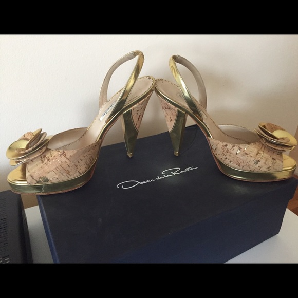 Oscar de la renta heels