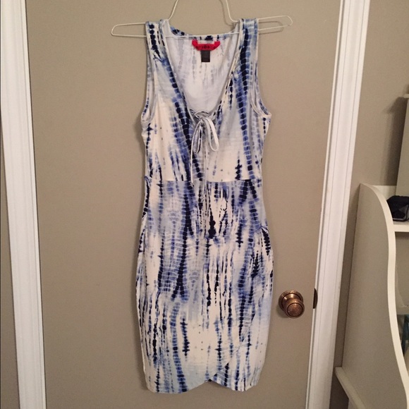 Tye-died tight dress