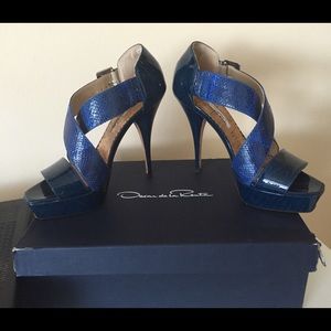 Oscar de la renta heels