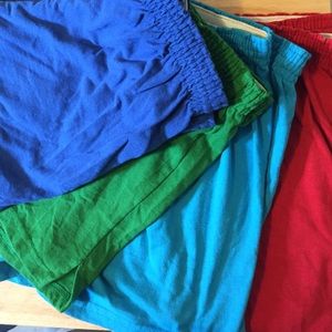Cheer shorts $12 All, or $4 for one