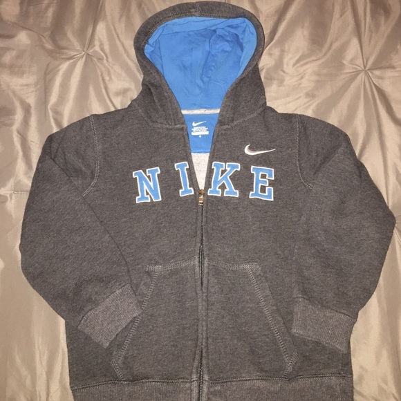 Nike zip up hoodie 💙 - Picture 1 of 4