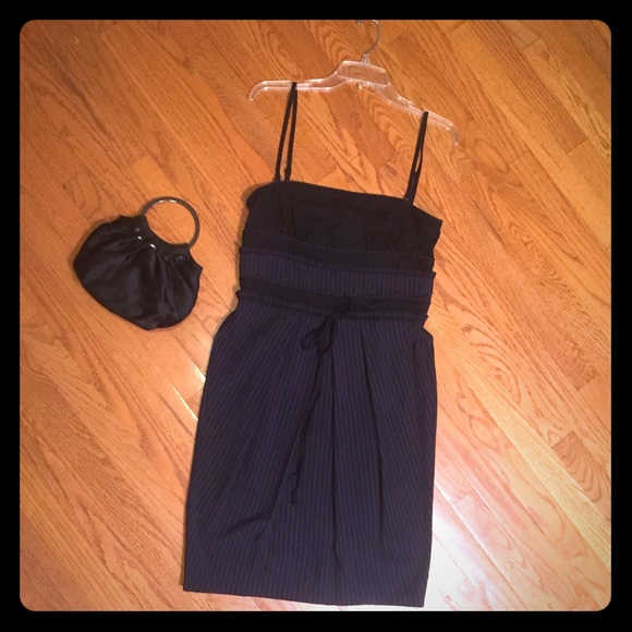 BCBG Girls Pin Striped Dress
